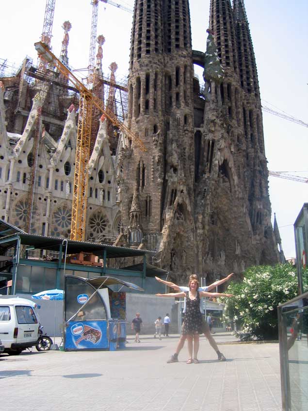 La Sagrada Familia, Barcelona, Spain