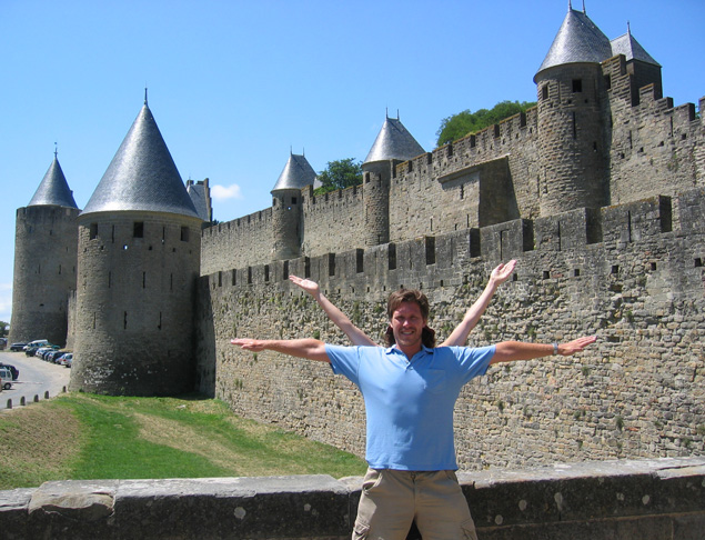 Carcassonne, Outer Walls, Carcassonne, France