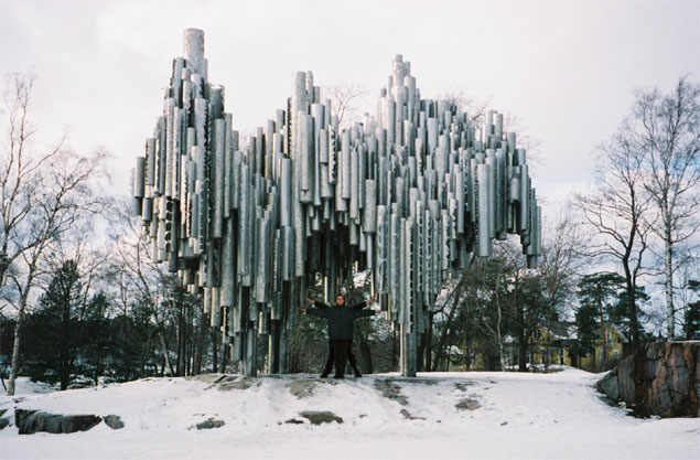 The Sibelius Monument, Helsinki, Finland