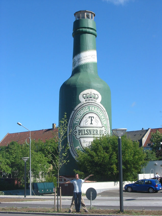 Tuborg Beer Bottle, Copenhagen, Denmark